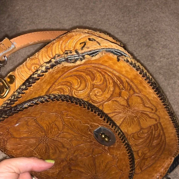 Brown Leather Purse - Picture 4 of 8